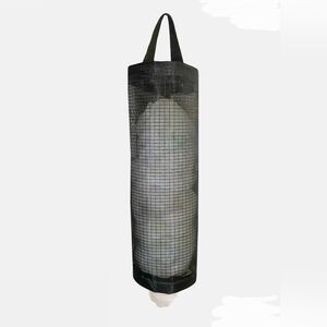 Black Mesh Plastic Bag Dispenser BNIB